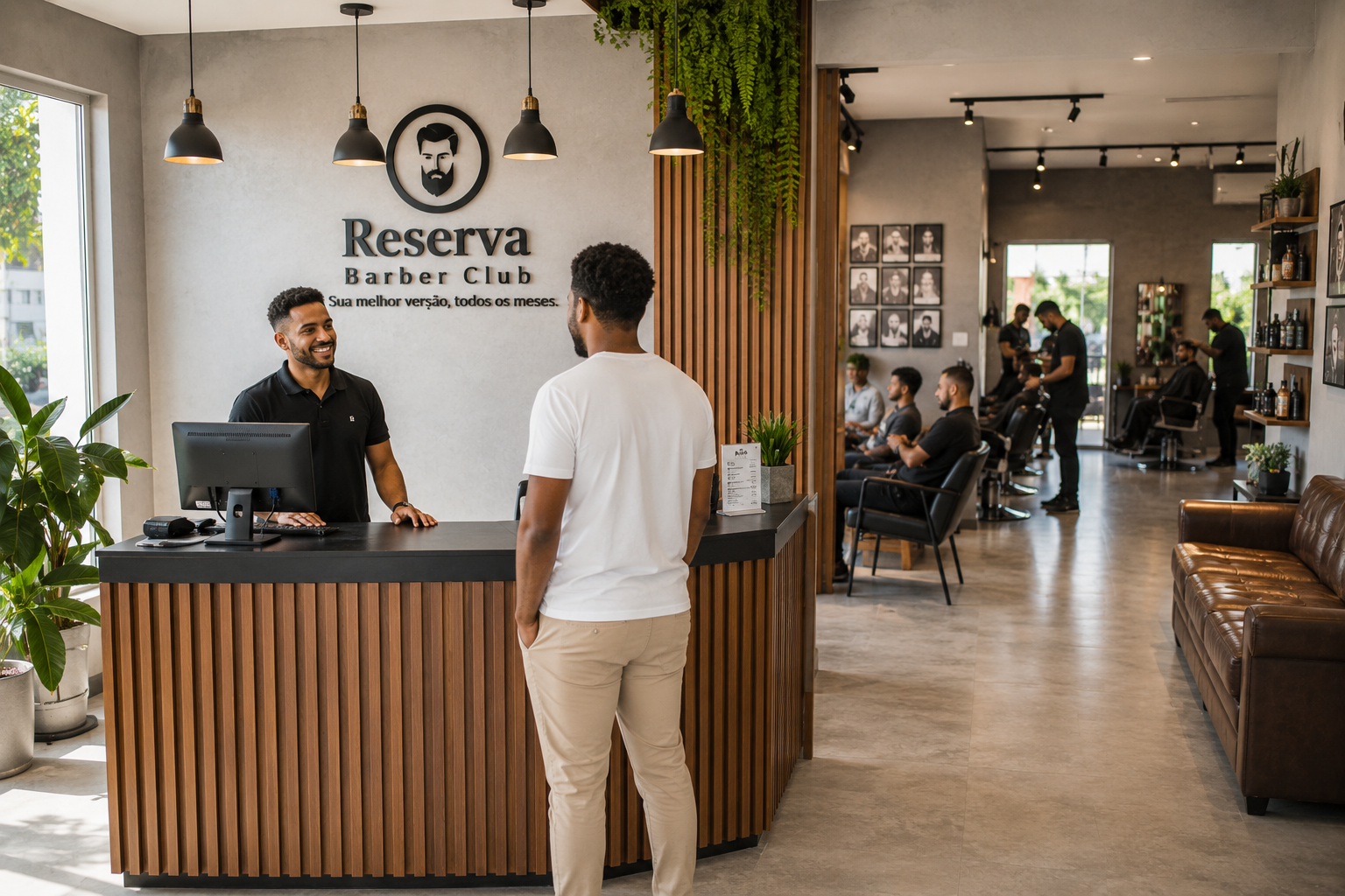 Ambiente Reserva Barber Club